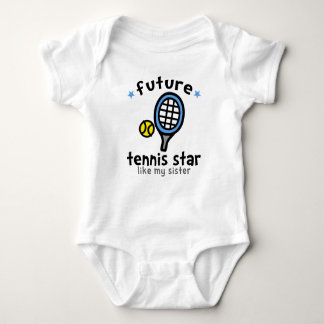 Tennis als zus romper