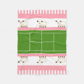 Tennis Baby Fleece Deken (Voorkant)