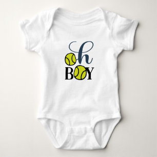 Tennis baby jongen romper