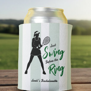 Tennis Bachelorette Laatste Swing Voor de Ring Blikjeskoeler