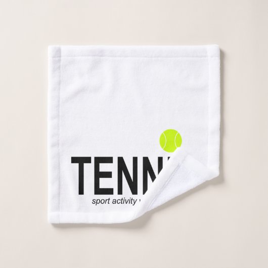 Tennis Bad Handdoek (Wasdoekje)