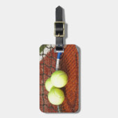 Tennis Bagagelabel (Voorkant verticaal)