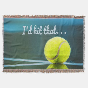 Tennis bal, ik zou die grappige cadeautje pakken deken