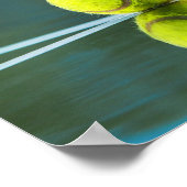 Tennis bal, ik zou die grappige cadeautje pakken poster (Hoek)