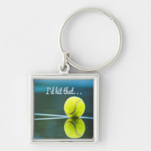Tennis bal, ik zou die grappige cadeautje pakken sleutelhanger
