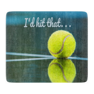 Tennis bal, ik zou die grappige cadeautje pakken snijplank