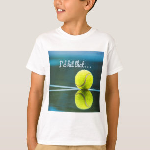 Tennis bal, ik zou die grappige cadeautje pakken t-shirt