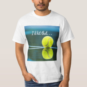 Tennis bal, ik zou die grappige cadeautje pakken t-shirt