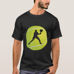 Tennis Bal Tennisser Racket Sport Tennis Races T-shirt