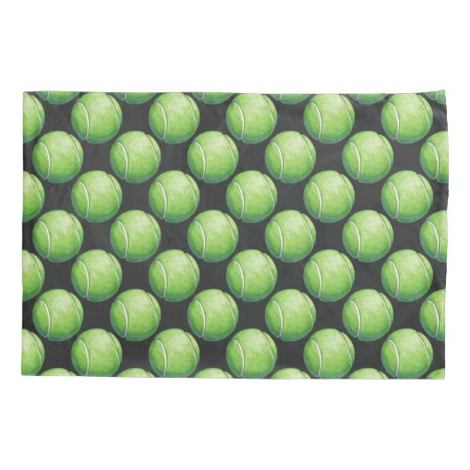 Tennis Ball Art Kussensloop (Achterkant)