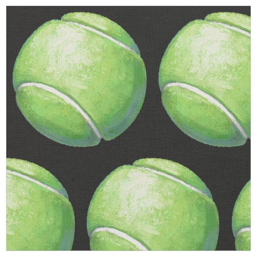 Tennis Ball Art Stof (Close Up)