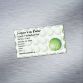 Tennis Ball Art Visitekaartje Magneet (Voorbeeld)