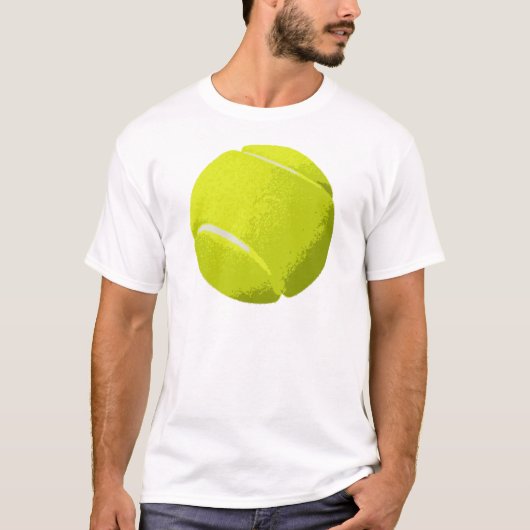 Tennis Ball Artistic US Open Wimbleton T-shirt (Voorkant)