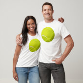 Tennis Ball Artistic US Open Wimbleton T-shirt (Unisex)