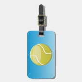 Tennis Ball Bagagelabel (Voorkant verticaal)