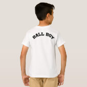 Tennis Ball Boy Tennis T.shirt T-shirt (Achterkant volledig)