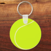 Tennis Ball Button Sleutelhanger (Voorkant)