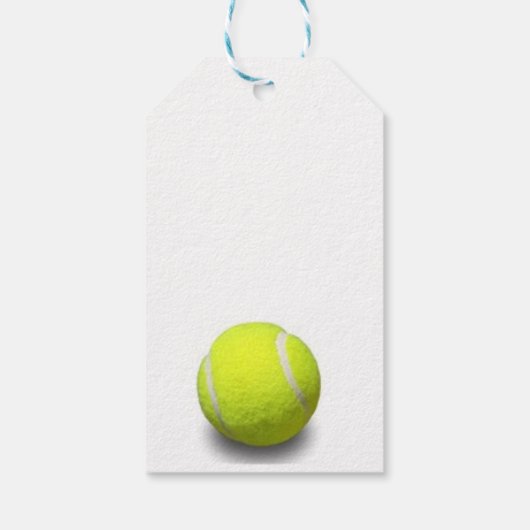 Tennis Ball Cadeaulabel (Achterkant)