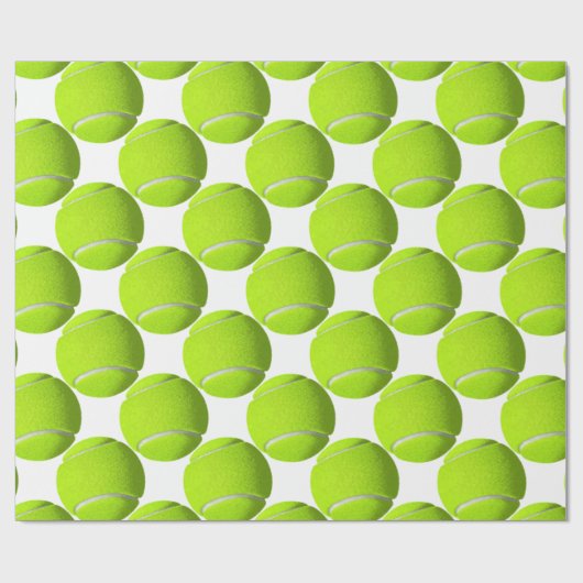 Tennis Ball Cadeaupapier (Vlak)