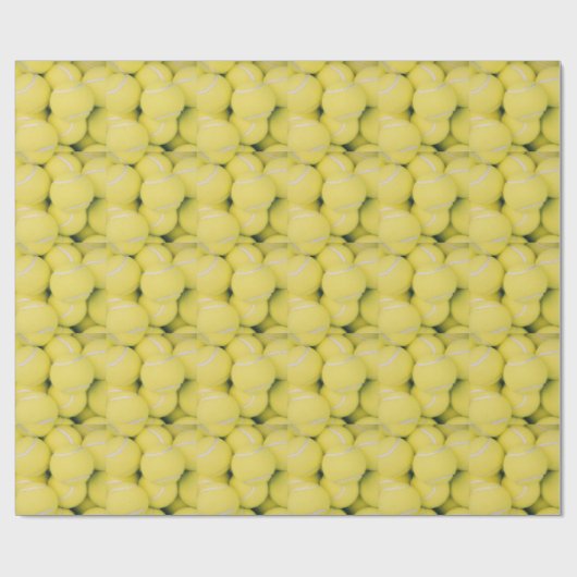 Tennis Ball Cadeaupapier (Vlak)