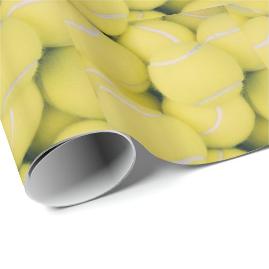 Tennis Ball Cadeaupapier (Rol Hoek)