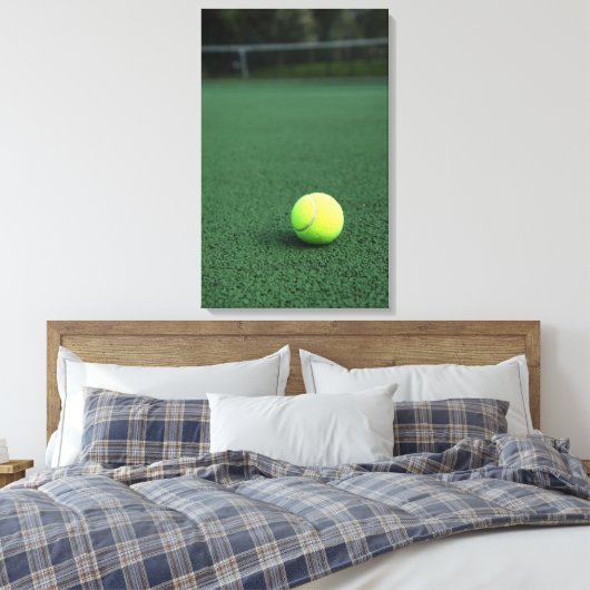 Tennis Ball Canvas Afdruk (Insitu (Slaapkamer))