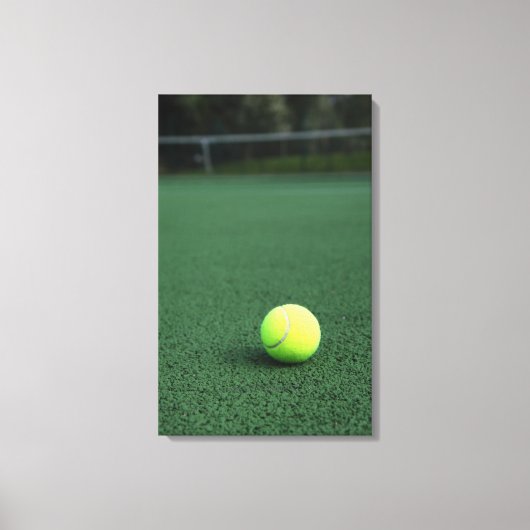 Tennis Ball Canvas Afdruk (Voorkant)