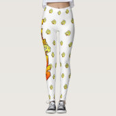 Tennis Ball Cartoon Legging (Voorkant)