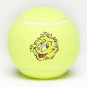 Tennis Ball Cartoon Tennis Balls Tennisballen (Achterkant)