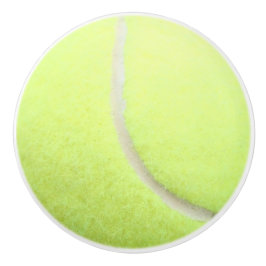 Tennis Ball Ceramic Knob. Keramische Knop
