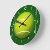 Tennis Ball Clock Ronde Klok (Hoek)