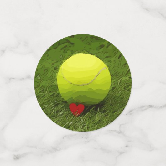 Tennis ball confetti (Kleine voorkant)