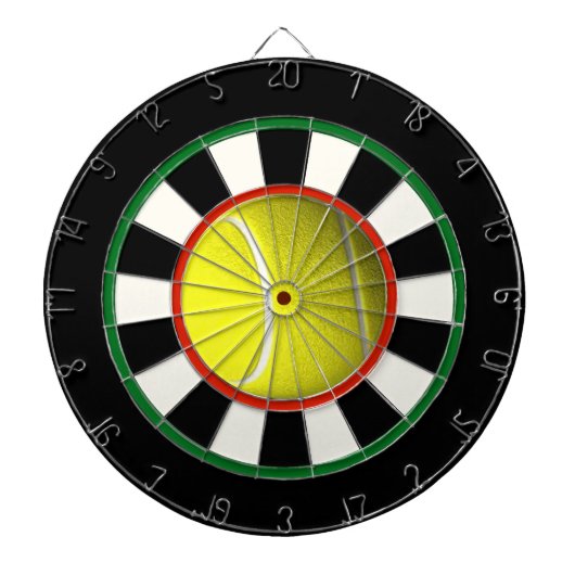 Tennis Ball Custom Game Dart Boards Dartbord (Voorkant)