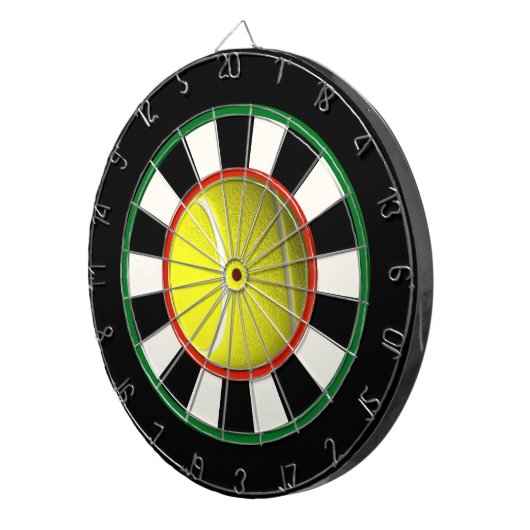 Tennis Ball Custom Game Dart Boards Dartbord (Voorkant Rechts)