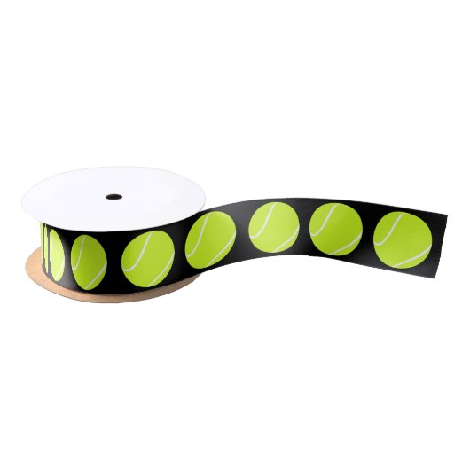 Tennis Ball Decorative Wrapping Ribbon Satijnen Lint (Spoel)