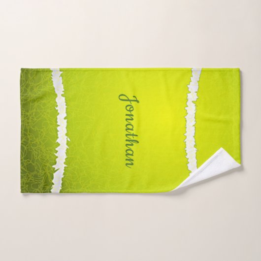 Tennis Ball Design Bath-handdoekset Bad Handdoek (Handdoek)