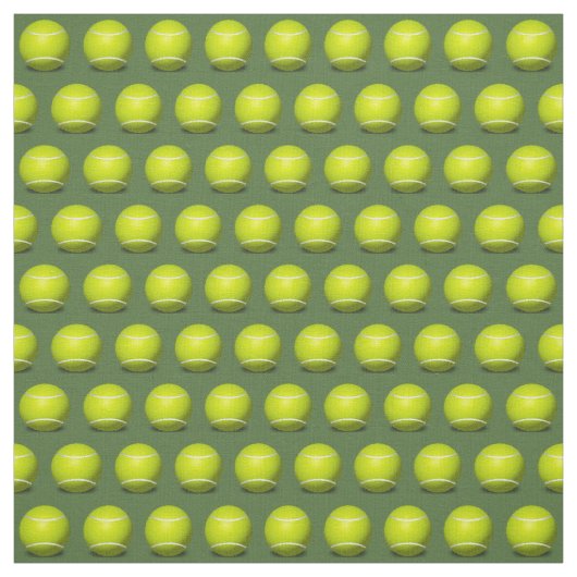 Tennis Ball Design Fabric Stof (Swatch)