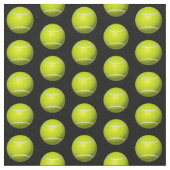 Tennis Ball Design Fabric Stof (Close Up)