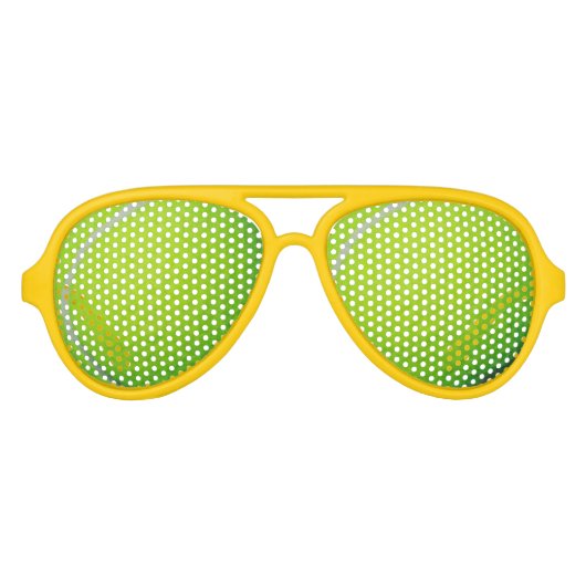 Tennis Ball Design Fotozonnebril Shades Aviator Zonnebril (Voorkant)