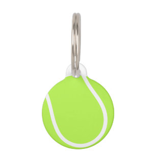 Tennis Ball Design Huisdier ID Tag Huisdierpenning