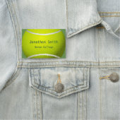 Tennis Ball Design Name Tag (In situ)