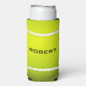 Tennis Ball Design Seltzer Koelbox Blikjeskoeler (Seltzer Voorkant)