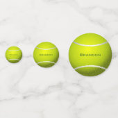 Tennis Ball Design Table Confetti (Voorkanten)