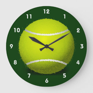 Tennis Ball Design Wall-klok Grote Klok