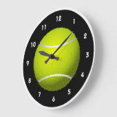 Tennis Ball Design Wall-klok Grote Klok (Hoek)