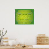 Tennis Ball en Citaat 003 Poster (Keuken)