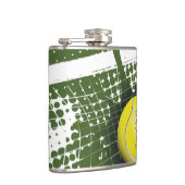 Tennis Ball en Net Design Flask Heupfles (Rechts)