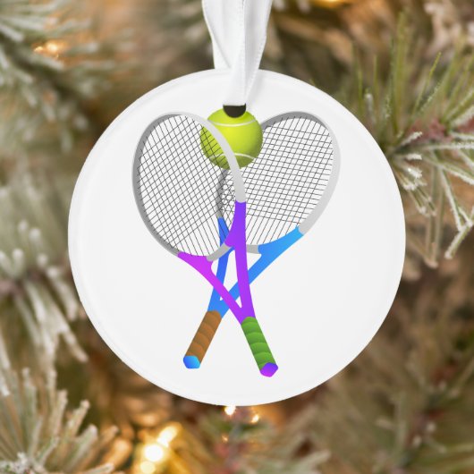 Tennis Ball en Rackets Ornament (Boom)