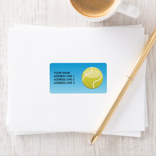 Tennis Ball Etiket (Insitu)