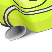 Tennis Ball Face Cadeaupapier (Rol Hoek)